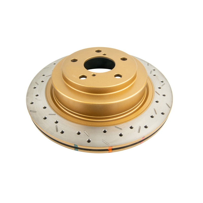 DBA 06-07 WRX / 05-08 LGT Rear Drilled & Slotted 4000 Series Rotor