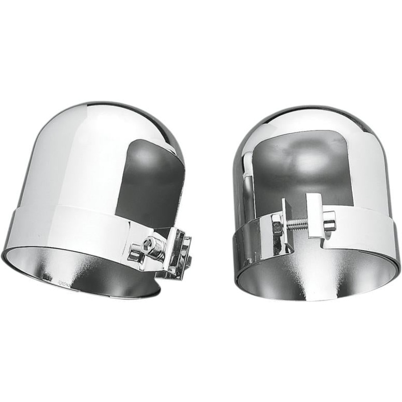 Drag Specialties Chrome Shock Top Caps 13620-BC4