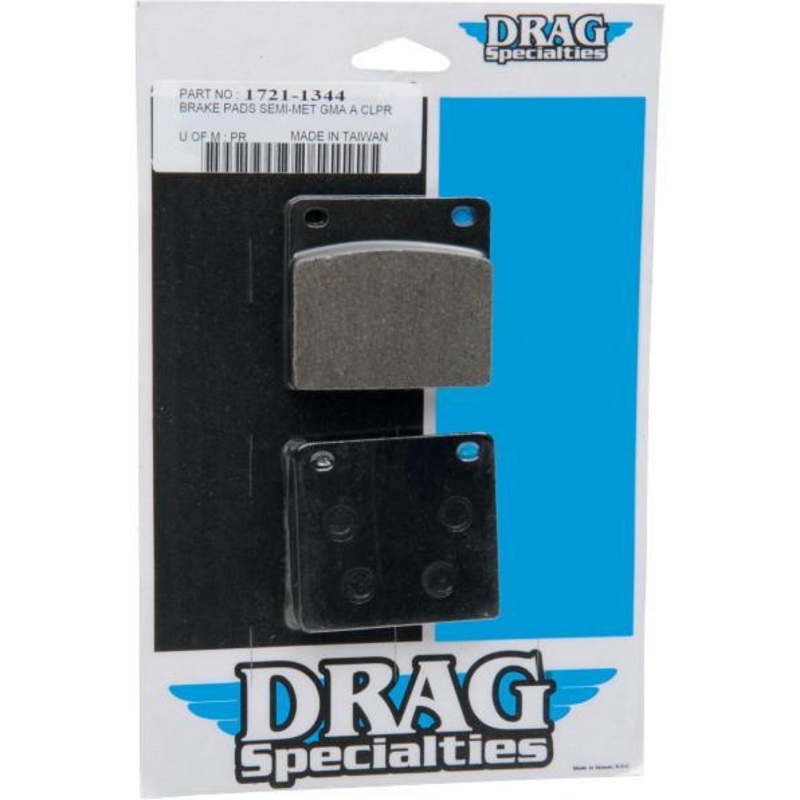 Drag Specialties Semi-Metallic Brake Pads 16-0919SCP