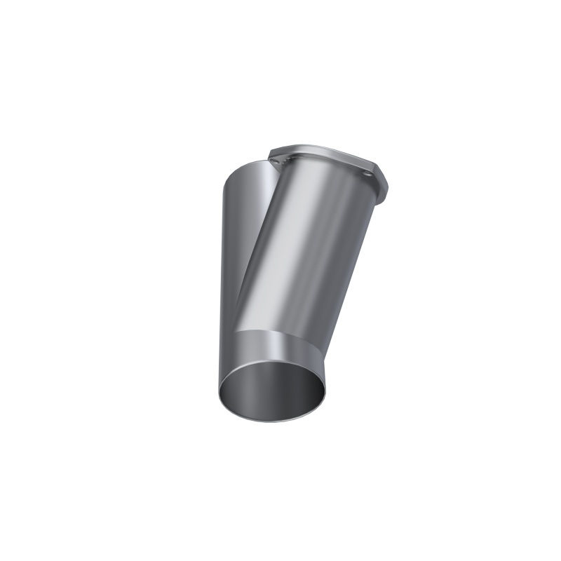 QTP 4in Weld-On QTEC Exhaust Cutout Y-Pipe