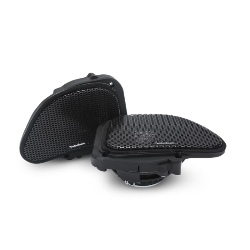 Rockford Fosgate 1998-2013 Harley Davidson Road Glide 6.5in Full Range Fairing Speakers