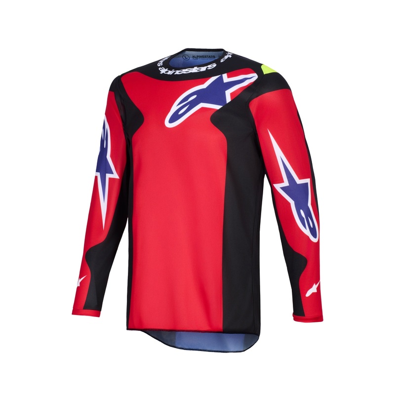 ALPINESTARS 2026 FLUID GRID JERSEY – RED BLACK PURPLE S