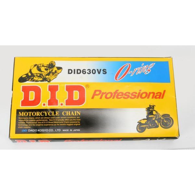 D.I.D 630 V Professional O-Ring Series Chain – 130 Links 630V-130L