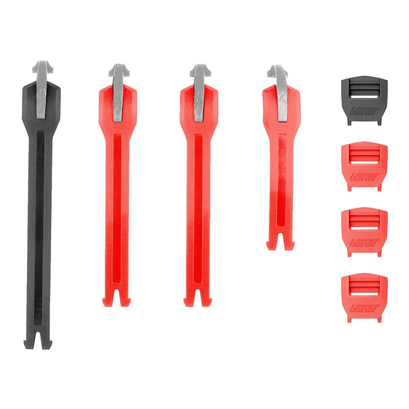 Leatt Strap Kit 5.5 Red 3 + Black 1 – 1 Piece