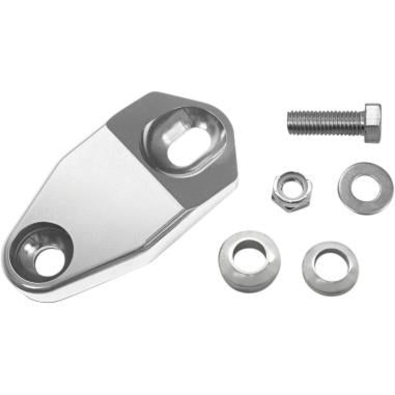 Memphis Shades Headlight Extension Block – Top – Polished MEK9892