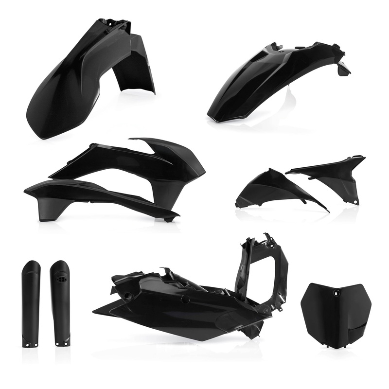 Acerbis Full Plastic Kit – Black 2403090001