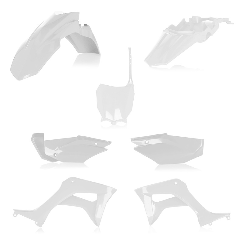 Acerbis Full Plastic Kit – White 2861930002