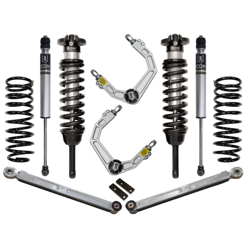 ICON 2010+ Toyota FJ/4Runner 0-3.5in Stage 3 Suspension System w/Billet Uca