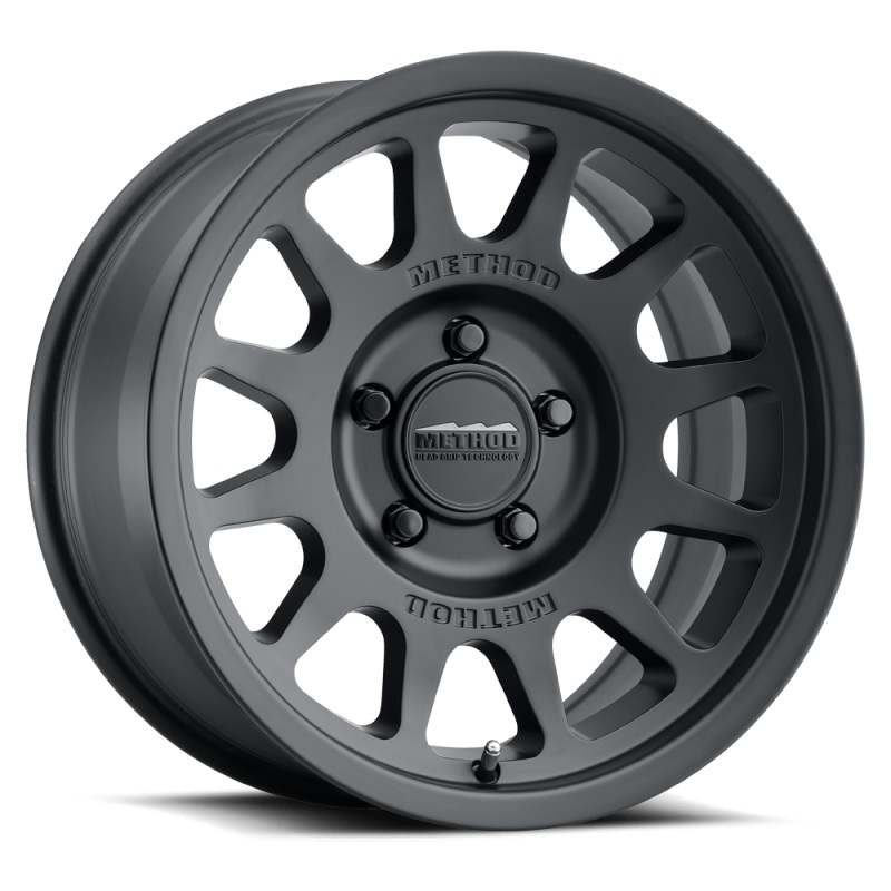 Method MR703 17×8.5 +25mm Offset 5×5 71.5mm CB Matte Black Wheel