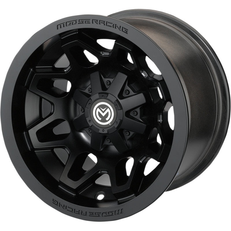Moose Utility 416X Wheel – 15×7 – 5+2 Offset – 4/110- Matte Black 0230-1184