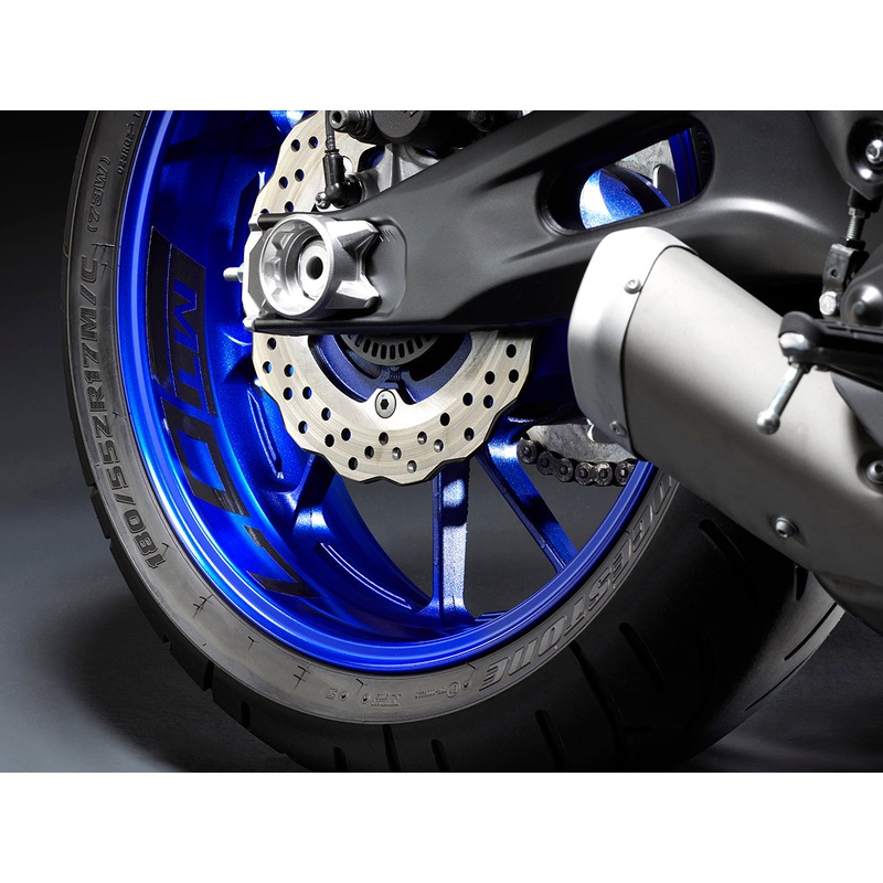 Rear Wheel Sticker “MT-07” – Black