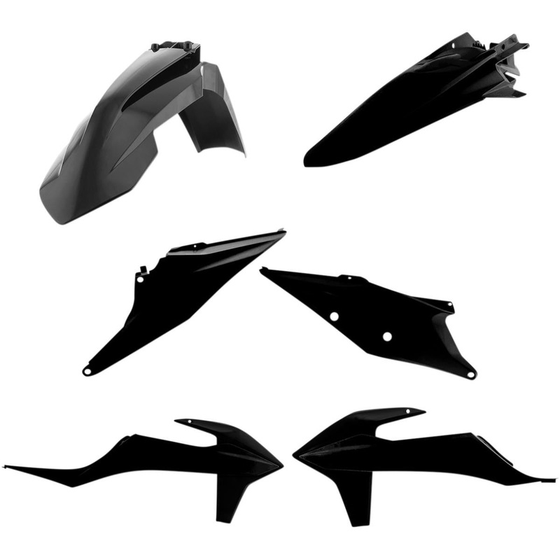 Acerbis Plastic Kit – Black 2726500001