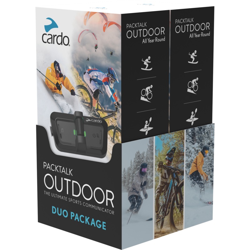 Cardo Systems 71-5071 Packtalk Outdoor Duo Black