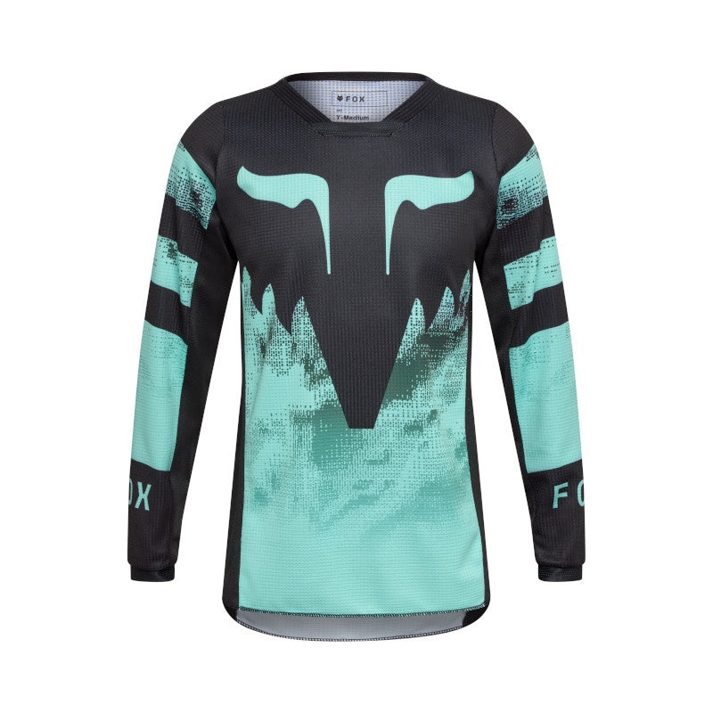 FOX 2026 YOUTH 180 KAIROS JERSEY – TURQUOISE S