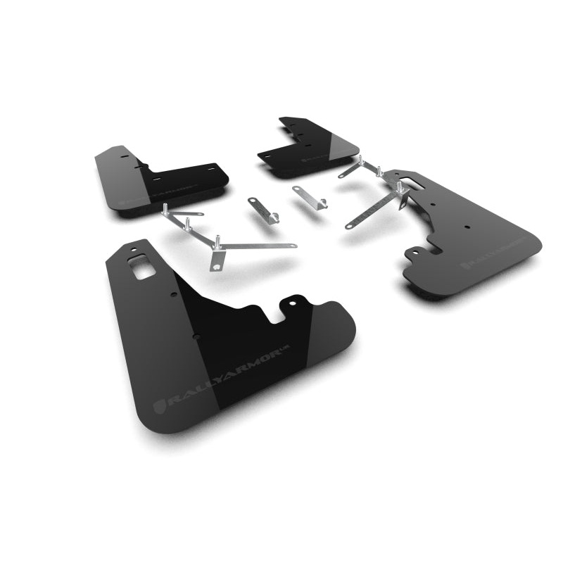 Rally Armor 22-25 Subaru BRZ / Toyota GR86 Black UR Mud Flap w/Dark Grey Logo