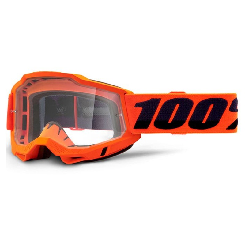 100% ACCURI 2 OTG ORANGE GOGGLE – CLEAR LENS