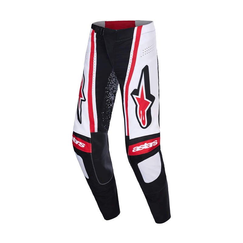 ALPINESTARS 2026 TECHSTAR NOMUR PANTS – BLACK WHITE RED 28