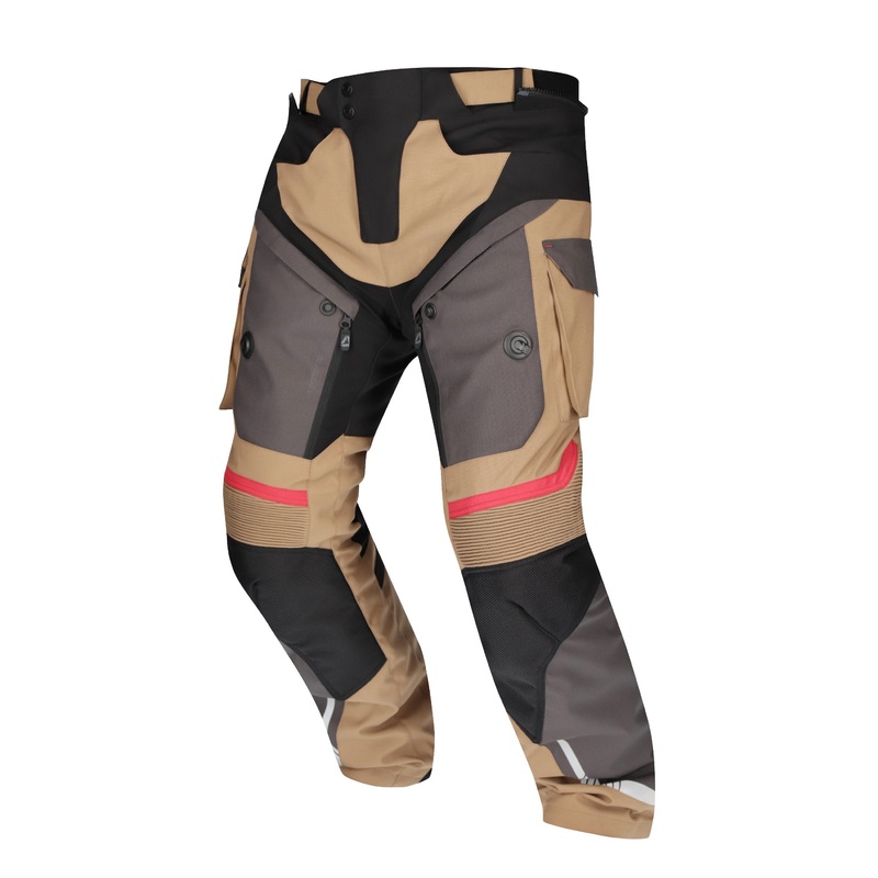 DRIRIDER VORTEX ADVENTURE 3 PANTS – DARK GREY/BROWN BLACK 30
