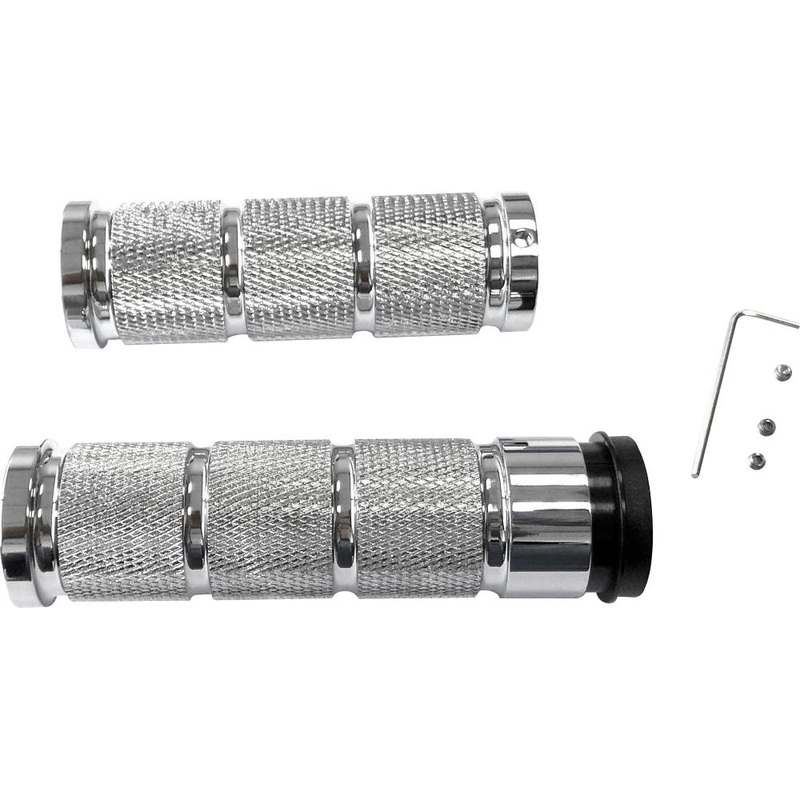 HardDrive Retro Grips – Chrome 353062