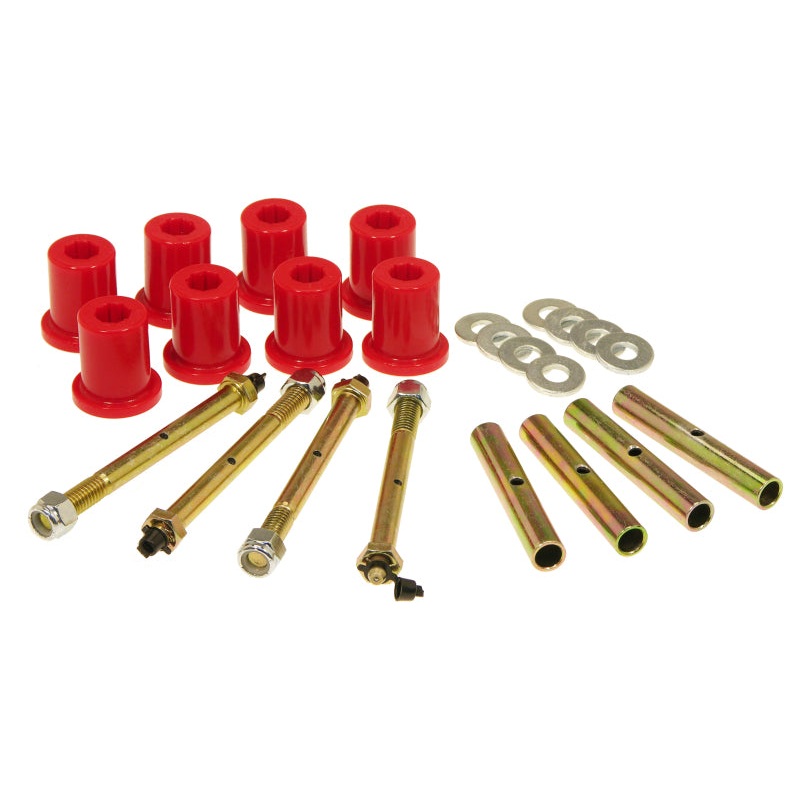 Prothane 76-86 Jeep CJ5/7/8 Rear Shackle Bushings – Red