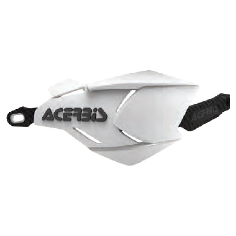 Acerbis X-Factory Handguards – White/Black 2634661035