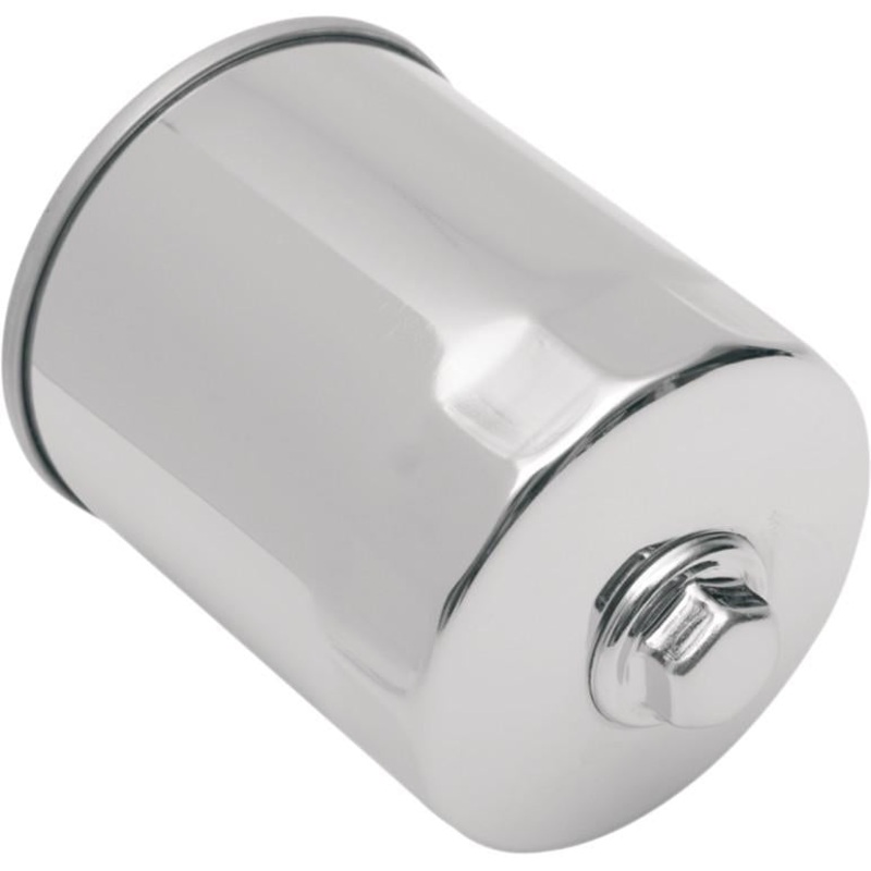 Drag Specialties Chrome Magnetic Ring Oil Filter with Nut 14-0003HPK-BX18