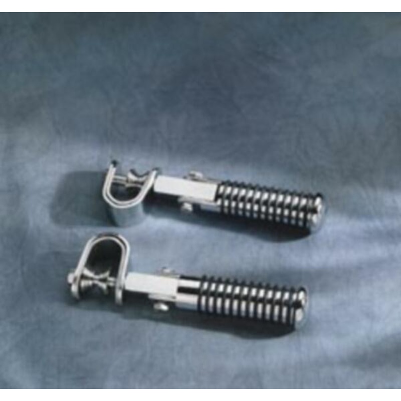 Drag Specialties Custom Footpegs – Clamp Mount 362035-BC4