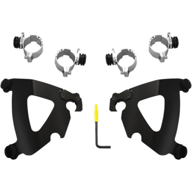 Memphis Shades Plate for Road Warrior Fairing – Black MEB2030