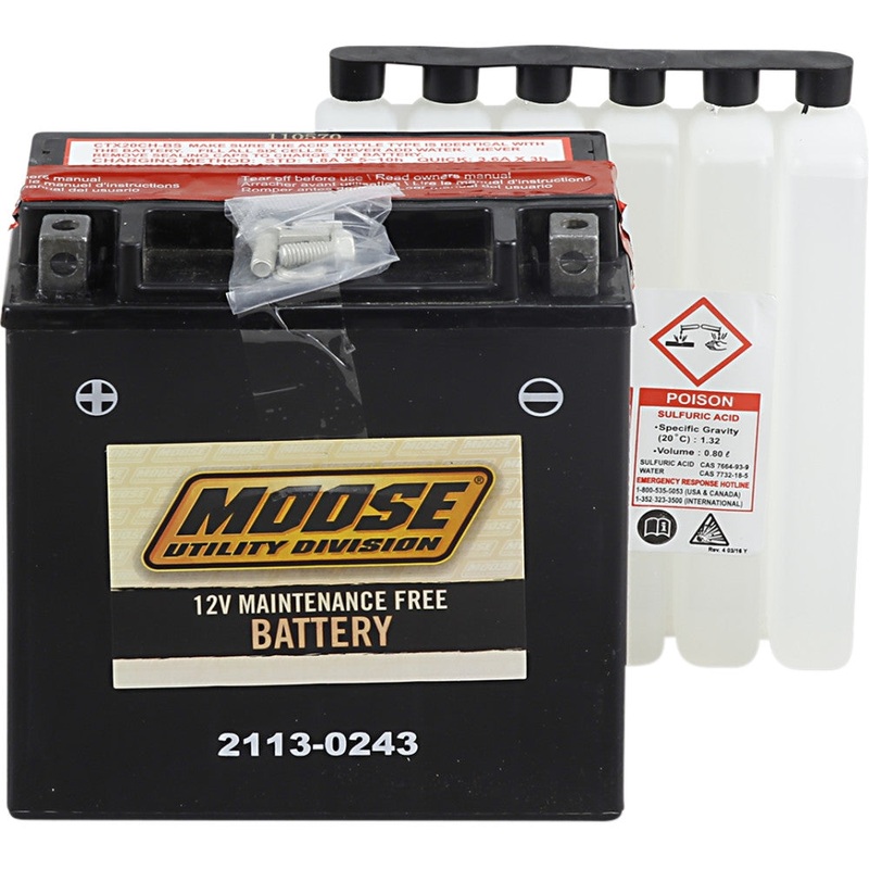 Moose Utility AGM Maintenance-Free Battery 2113-0243