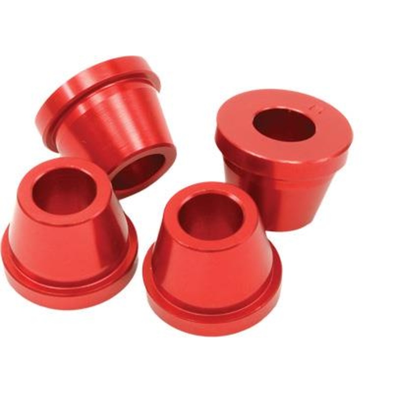 ZETA Rubber Killer Handlebar Bushings – Red ZE37-0321