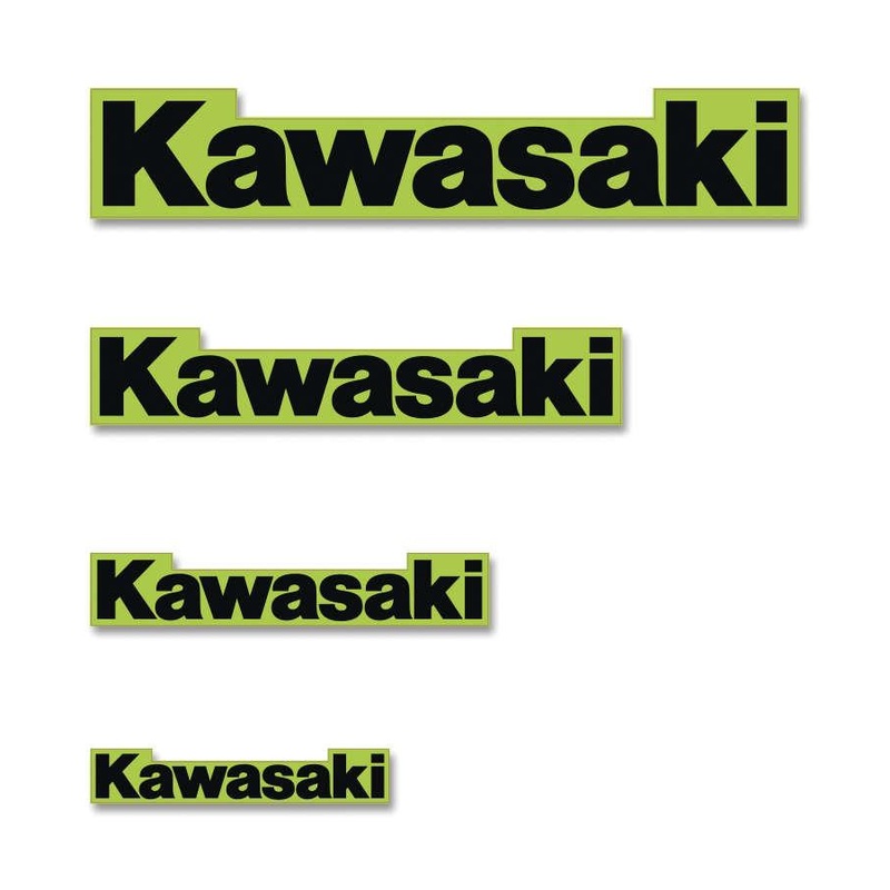 DCOR Decal Pack – 24in. Logo – Kawasaki 40-20-124