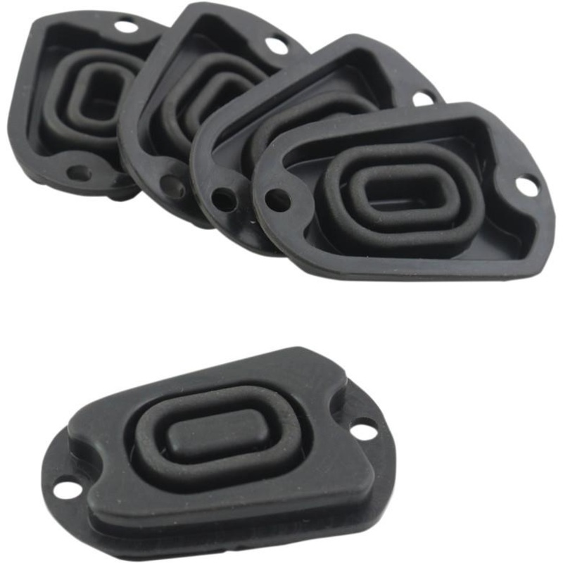Drag Specialties Replacement Gaskets for Rear Brake Master Cylinder Cover Kit – 5pk. 1731-0605