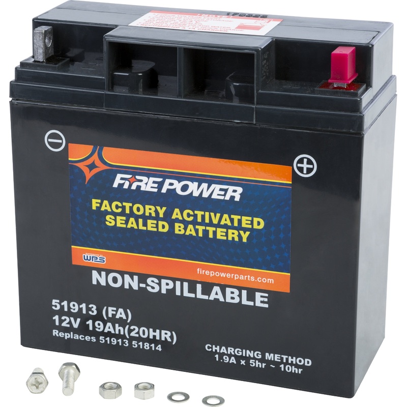 Fire Power Factory Activated Maintenance Free Sealed Battery 51913(FA)