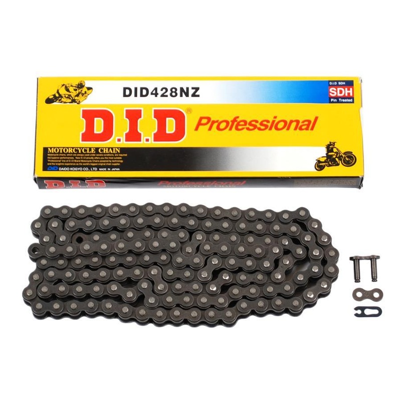 D.I.D 428 NZ3 DAI-Hard (DHA) Series Non O-Ring Chain  – 134 Links 428NZ-134