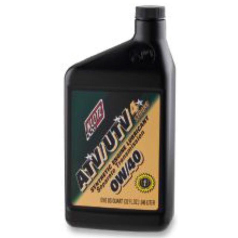 Klotz Oil ATV/UTV Synthetic 4T Engine Lubricant – 0W40 – 1qt. ATVUTV-040