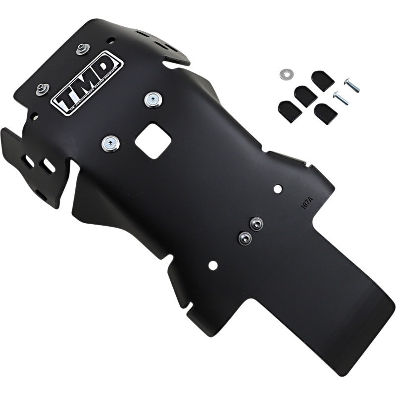 T.M. Designworks Extreme Full Coverage Skid Plate with Linkage Protection KHLG-136-BK