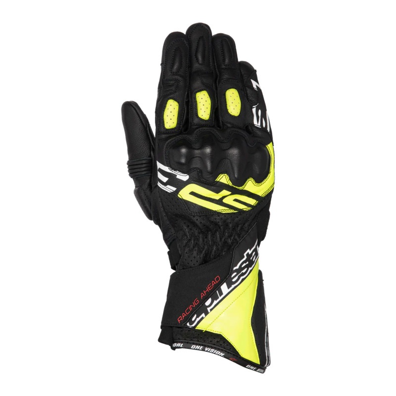 ALPINESTARS SP 3 GLOVES – BLACK FLURO YELLOW WHITE 56