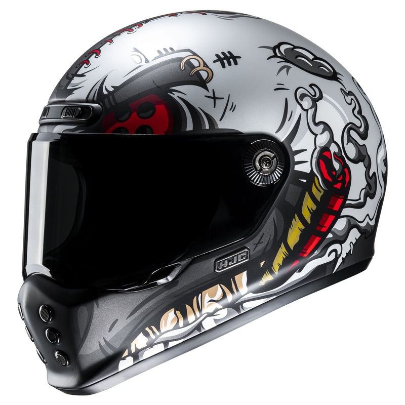HJC V10 VATT HELMET – MC1SF XS