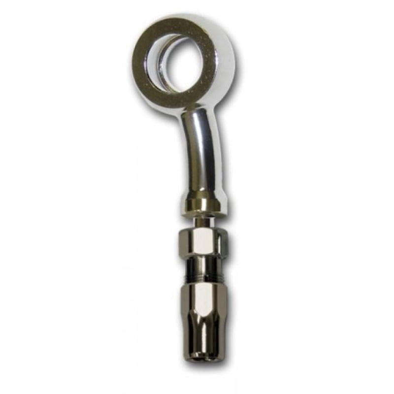 Magnum Build Your Own Brake Line Banjo Bolt – 10mm, 15 deg. with 90 deg Twist 492115