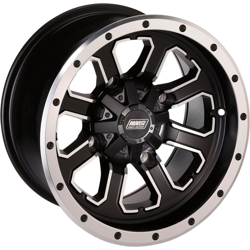 Moose Utility 548X Wheel – 12×8 – 4+4 Offset – 4/110 0230-0733