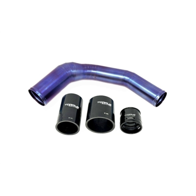 Torque Solution 2022+ Subaru WRX Titanium Top Mount Charge Pipe Kit (Burnt Purple/Blue)