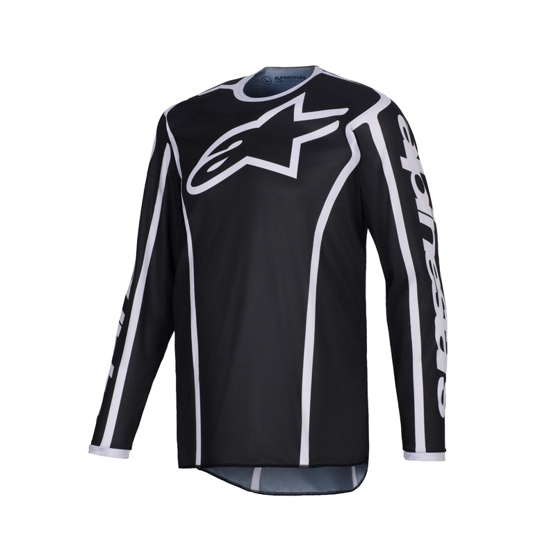 ALPINESTARS 2026 FLUID APEX JERSEY – BLACK GREY S
