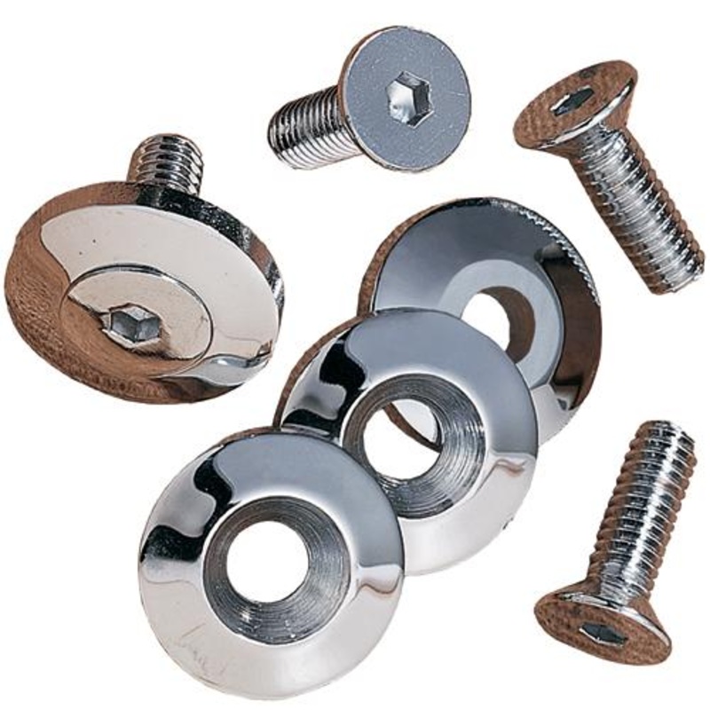 Drag Specialties Custom Bolt Kit for Flatside Tanks 22-0110-BC-139