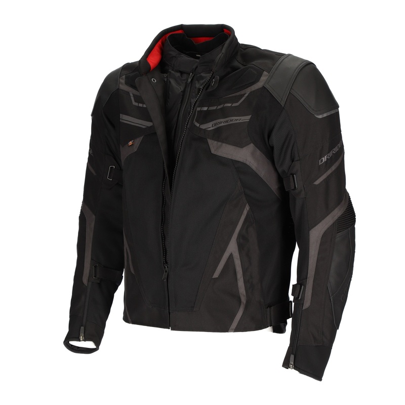DRIRIDER CLIMATE CONTROL EXO 4 LADIES JACKET – BLACK/GREY 8