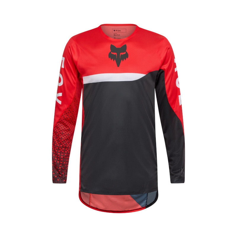 FOX 2026 FLEXAIR FRACTURE JERSEY – FLO/RED S