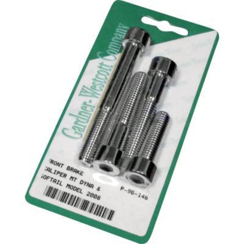 Gardner-Westcott Front Caliper Mounting Allen Bolt Kit – Polished P-96-147