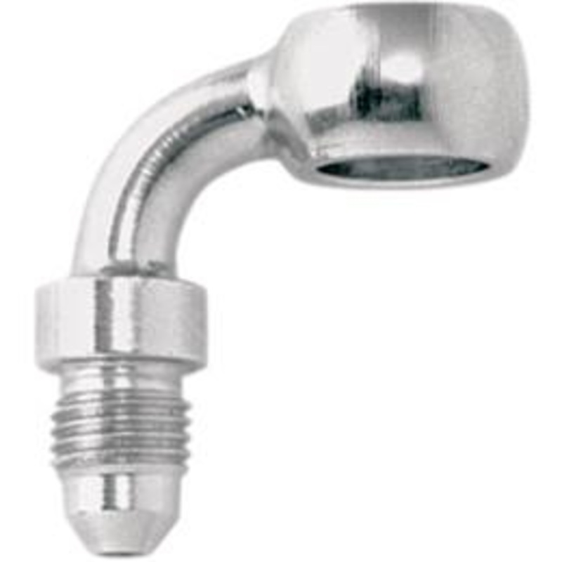 Goodridge Universal 90deg. Banjo Fitting – 3/8in./10mm – Ebony P599-03BK