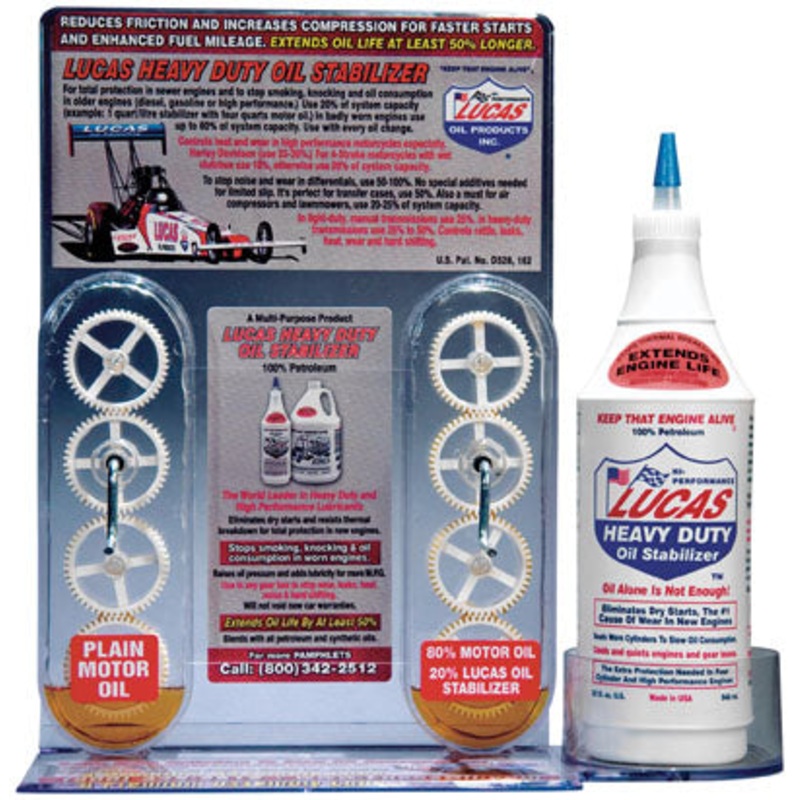 Lucas Oil Demonstrator Display 10500