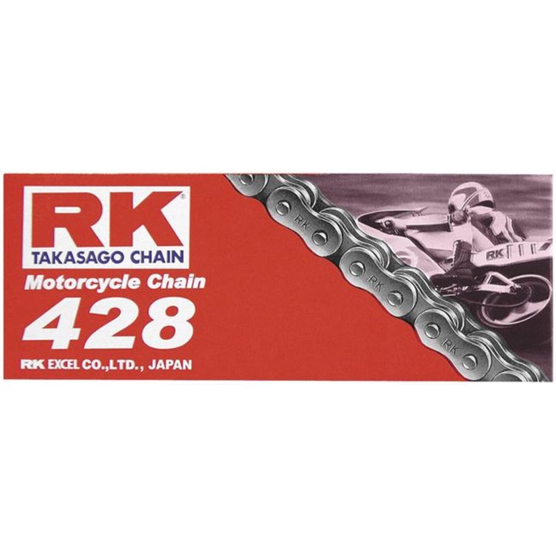 RK 428 M Standard Chain – 120 Links – Natural M428-120