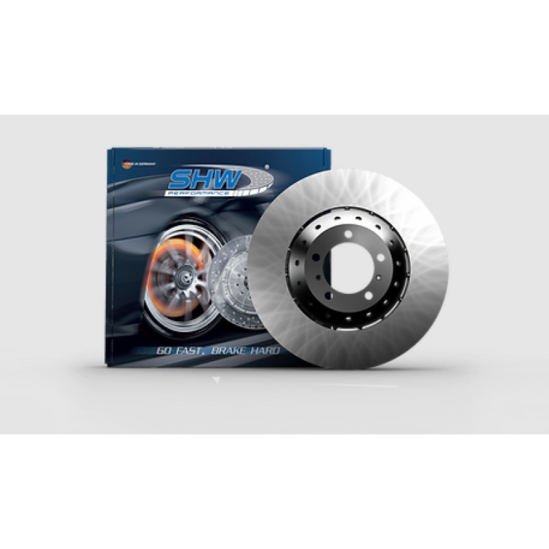 SHW 20-22 Audi S6 Premium Plus Front Smooth Lightweight Brake Rotor (4M0615301BF)
